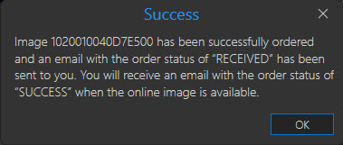 archive order success