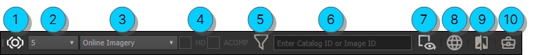 numbered icons