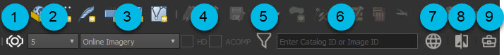 numbered icons