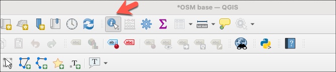 QGIS identify tool