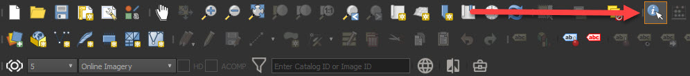 QGIS identify tool