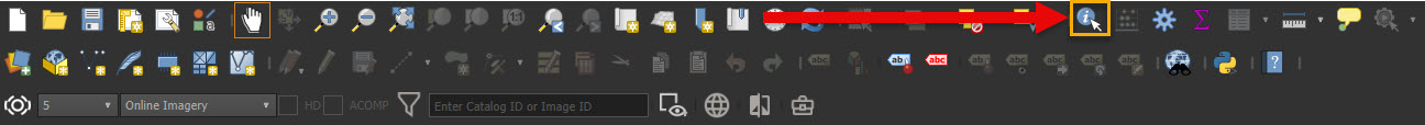 QGIS identify tool