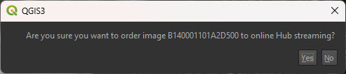 archive order confirmation