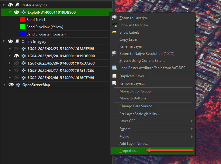 exploited image layer properties