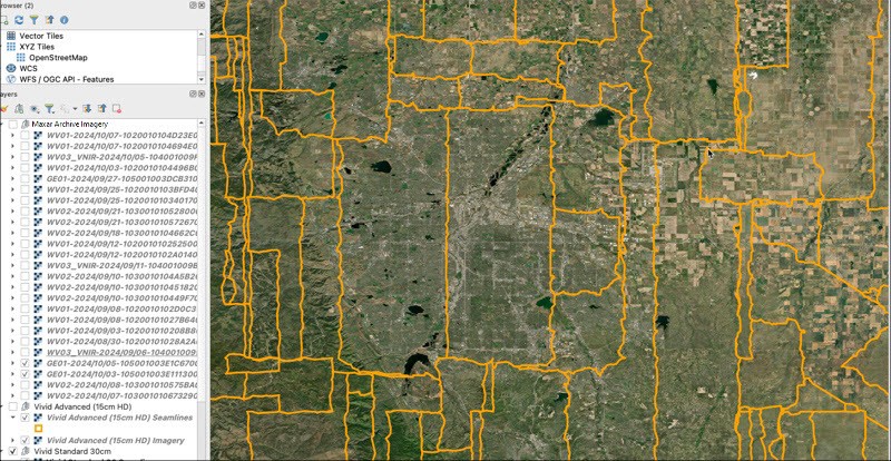 QGIS seamlines